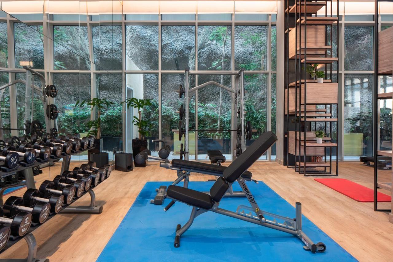 Aparthotel Citadines Abha Extérieur photo The gym at the hotel